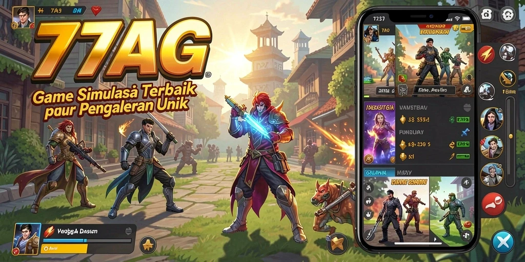 Tampilan gameplay Simulation yang menarik dan interaktif.