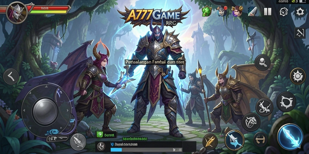 Gameplay seru dalam A777GAME menampilkan petualangan mendebarkan.