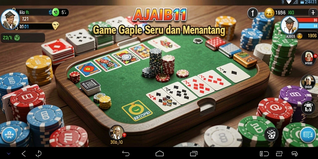 Tampilan gameplay seru dan interaktif dari AJAIB11