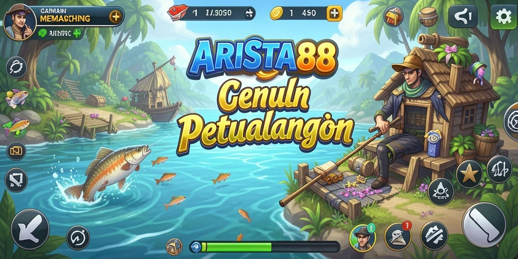 Tangkapan ikan yang menakjubkan dalam gameplay ARISTA88.