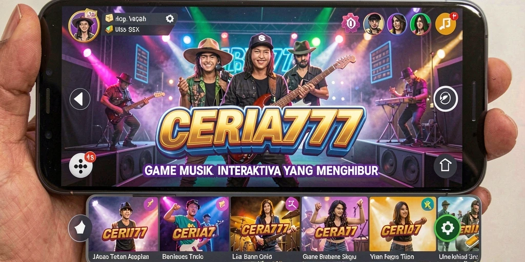 Tampilan gameplay CERIA777 yang menarik dan interaktif.
