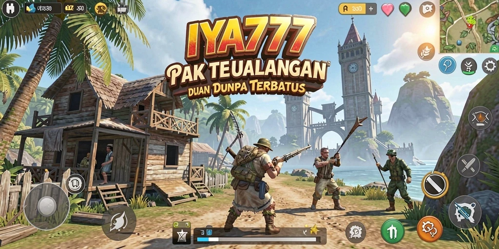 Tampilan menarik dari gameplay dalam dunia terbuka IYA777.