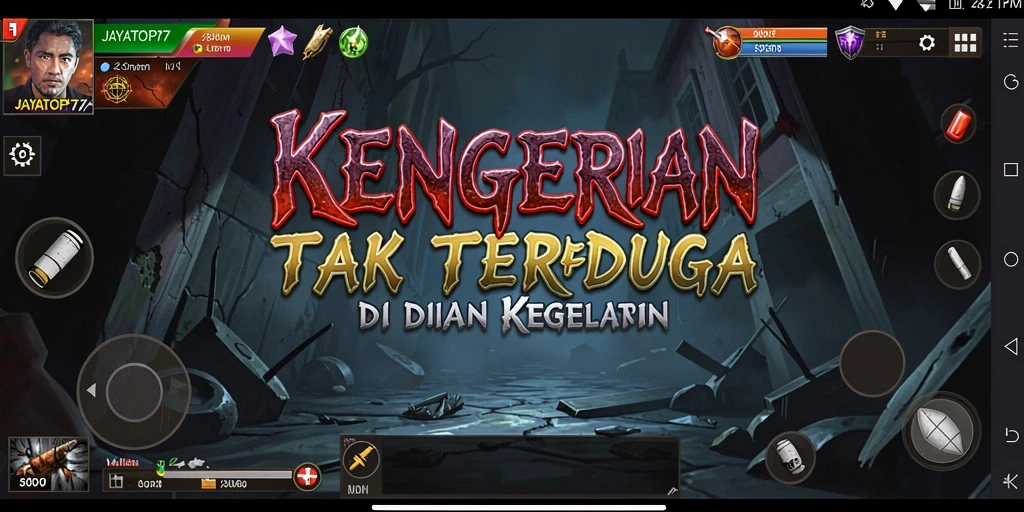 Tampilan gameplay JAYATOP77 yang menegangkan dan penuh misteri.