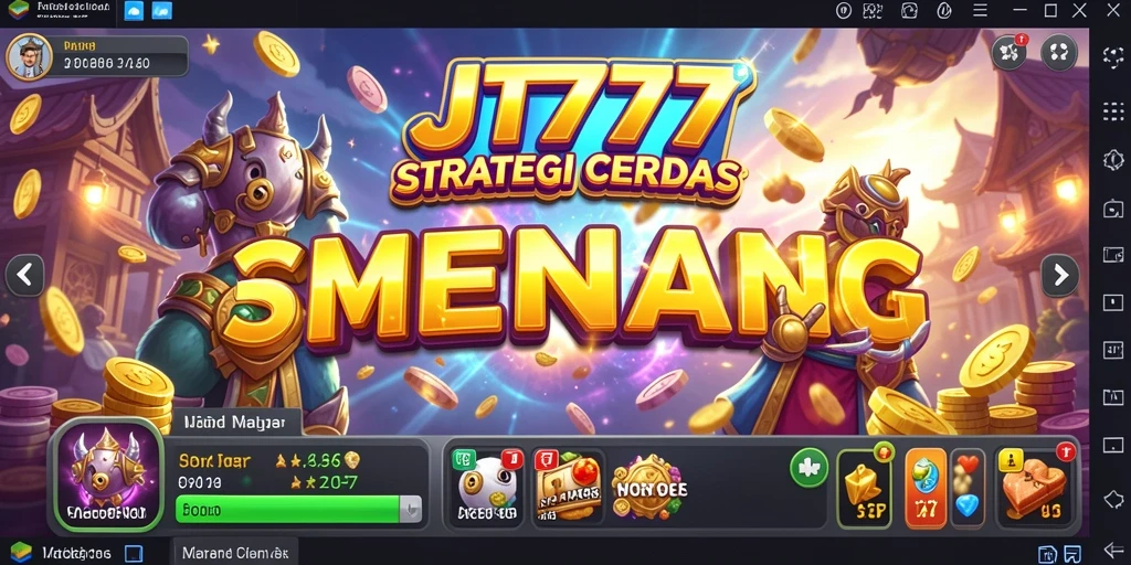 Tampilan gameplay JT777 menampilkan strategi taktis dan pertempuran seru.