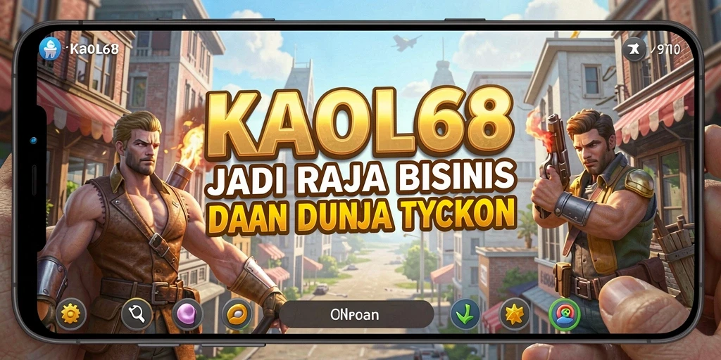 Tampilan gameplay KAOL68 yang menarik dan penuh strategi Tycoon.