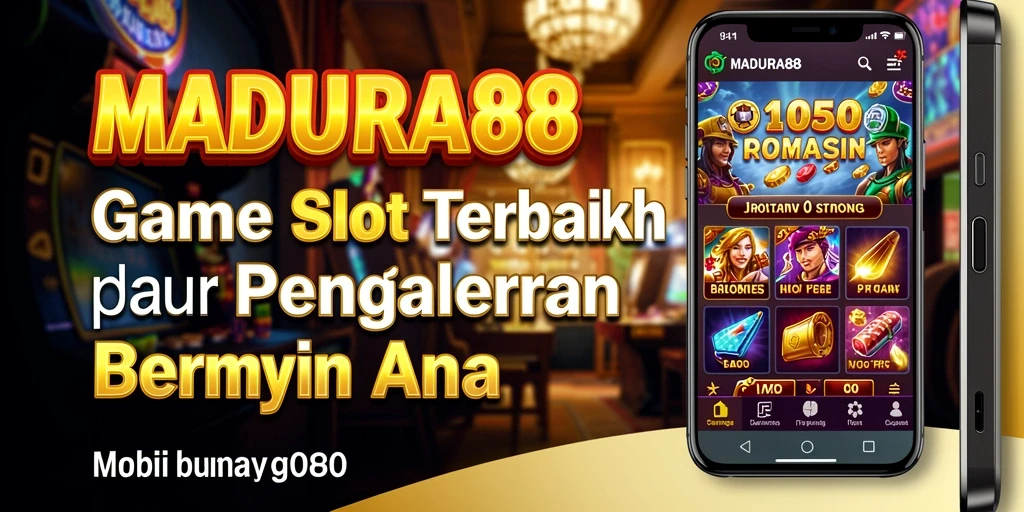 Tampilan gameplay menarik dari MADURA88 dengan variasi mesin Slot.