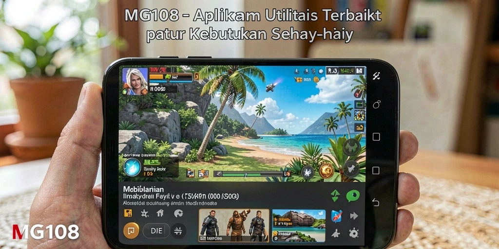 Tampilan antarmuka pengguna dari MG108 yang menarik dan fungsional.