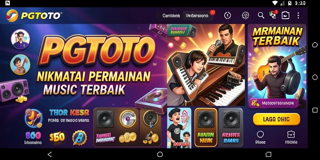 Tampilan gameplay PGTOTO yang penuh warna dan interaktif.