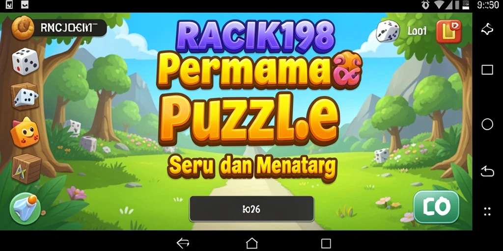 Tampilan gameplay RACIK198 dengan berbagai teka-teki menantang.