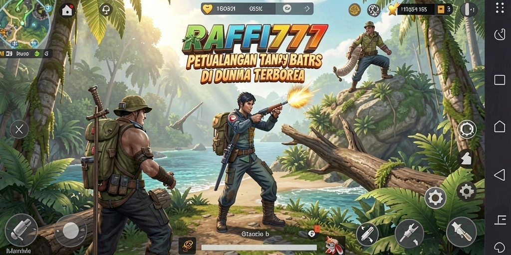 Gameplay <strong>RAFFI777</strong> yang penuh petualangan di dunia terbuka.