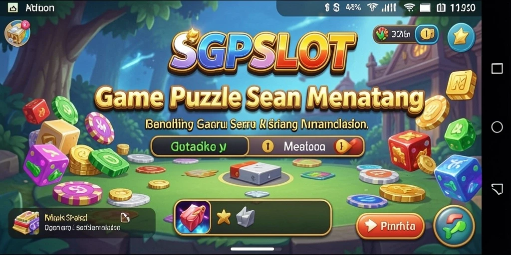 Screenshot menunjukkan gameplay seru dan menantang dari SGPSLOT.